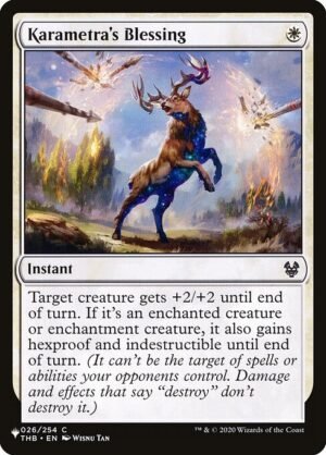Karametra's Blessing<br /><span class="collector-number">Collector No. THB-26</span>