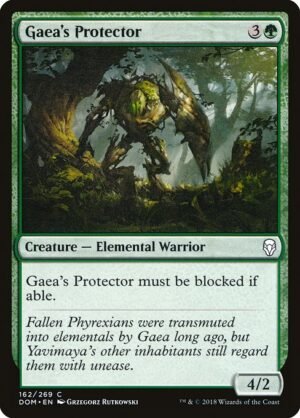 Gaea's Protector<br /><span class="collector-number">Collector No. 162</span>