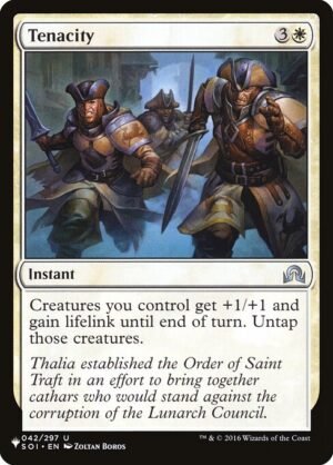 Tenacity<br /><span class="collector-number">Collector No. SOI-42</span>