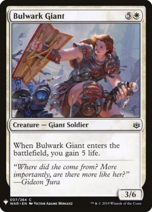 Bulwark Giant<br /><span class="collector-number">Collector No. WAR-7</span>