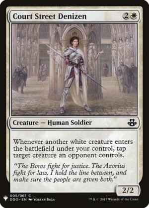 Court Street Denizen<br /><span class="collector-number">Collector No. DDO-5</span>