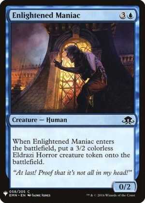 Enlightened Maniac<br /><span class="collector-number">Collector No. EMN-58</span>