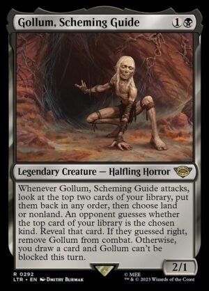 Gollum, Scheming Guide<br /><span class="collector-number">Collector No. 292</span>