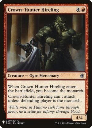 Crown-Hunter Hireling<br /><span class="collector-number">Collector No. CN2-50</span>