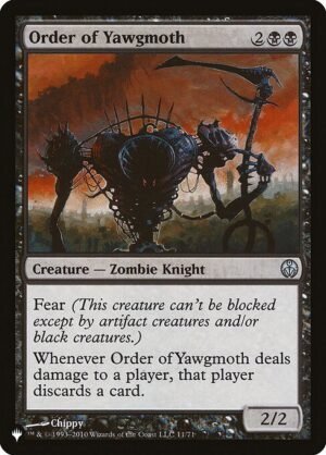 Order of Yawgmoth<br /><span class="collector-number">Collector No. DDE-11</span>