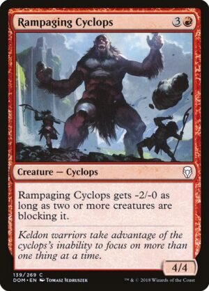 Rampaging Cyclops<br /><span class="collector-number">Collector No. 139</span>