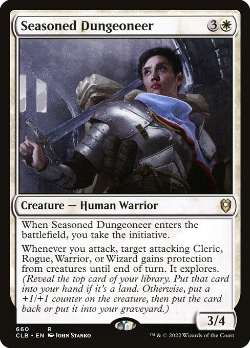 Seasoned Dungeoneer<br /><span class="collector-number">Collector No. 660</span>