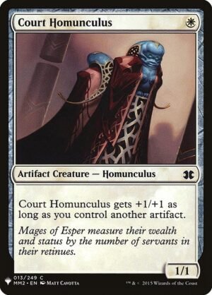 Court Homunculus<br /><span class="collector-number">Collector No. MM2-13</span>