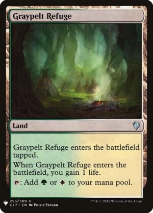 Graypelt Refuge<br /><span class="collector-number">Collector No. C17-253</span>