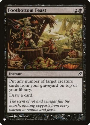 Footbottom Feast<br /><span class="collector-number">Collector No. LRW-115</span>