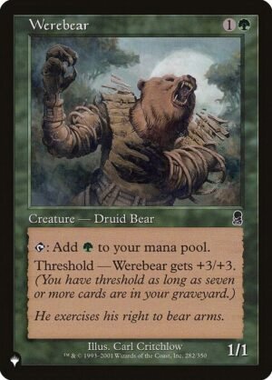 Werebear<br /><span class="collector-number">Collector No. ODY-282</span>