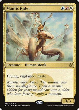 Mantis Rider<br /><span class="collector-number">Collector No. 184</span>