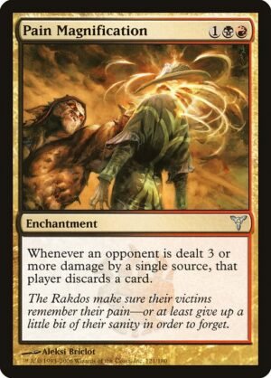 Pain Magnification<br /><span class="collector-number">Collector No. 121</span>