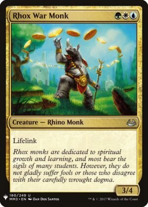 Rhox War Monk<br /><span class="collector-number">Collector No. MM3-180</span>