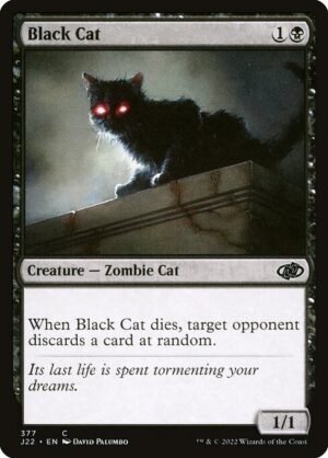 Black Cat<br /><span class="collector-number">Collector No. 377</span>