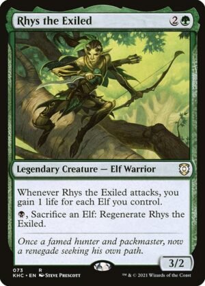 Rhys the Exiled<br /><span class="collector-number">Collector No. 73</span>