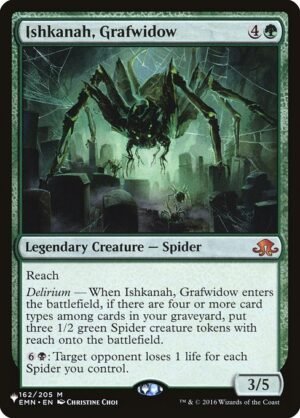 Ishkanah, Grafwidow<br /><span class="collector-number">Collector No. EMN-162</span>