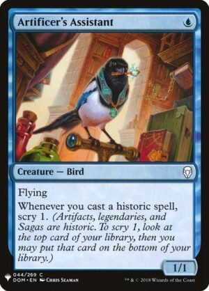 Artificer's Assistant<br /><span class="collector-number">Collector No. DOM-44</span>