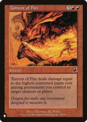 Torrent of Fire<br /><span class="collector-number">Collector No. SCG-107</span>
