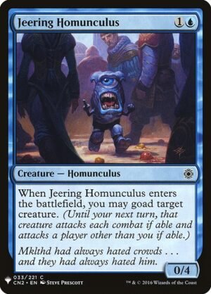 Jeering Homunculus<br /><span class="collector-number">Collector No. CN2-33</span>