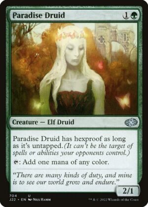 Paradise Druid<br /><span class="collector-number">Collector No. 704</span>