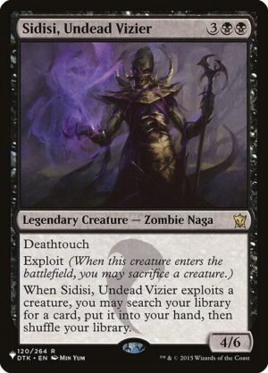 Sidisi, Undead Vizier<br /><span class="collector-number">Collector No. DTK-120</span>