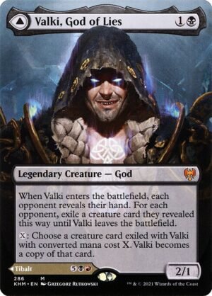 Valki, God of Lies // Tibalt, Cosmic Impostor<br /><span class="collector-number">Collector No. 286</span>