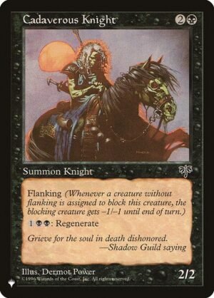 Cadaverous Knight<br /><span class="collector-number">Collector No. MIR-110</span>