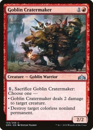 Goblin Cratermaker<br /><span class="collector-number">Collector No. 103</span>