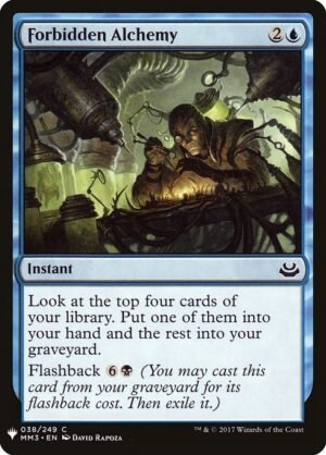 Forbidden Alchemy<br /><span class="collector-number">Collector No. MM3-38</span>