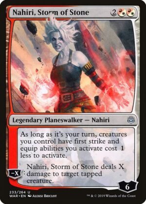 Nahiri, Storm of Stone<br /><span class="collector-number">Collector No. 233</span>