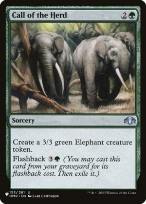 Call of the Herd<br /><span class="collector-number">Collector No. DMR-153</span>