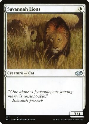 Savannah Lions<br /><span class="collector-number">Collector No. 237</span>