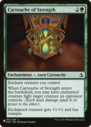 Cartouche of Strength<br /><span class="collector-number">Collector No. AKH-158</span>