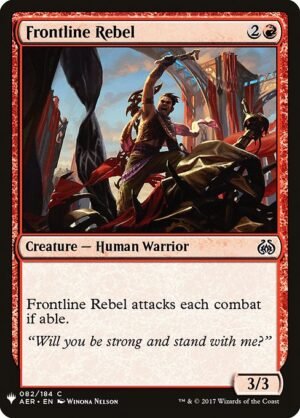 Frontline Rebel<br /><span class="collector-number">Collector No. AER-82</span>