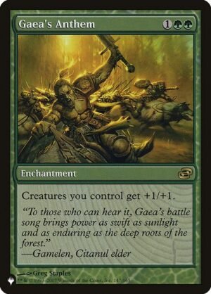 Gaea's Anthem<br /><span class="collector-number">Collector No. PLC-147</span>