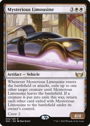 Mysterious Limousine - Foil<br /><span class="collector-number">Collector No. 22p</span>