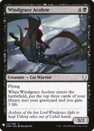 Windgrace Acolyte<br /><span class="collector-number">Collector No. DOM-112</span>