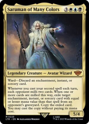 Saruman of Many Colors<br /><span class="collector-number">Collector No. 223</span>