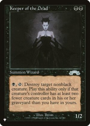 Keeper of the Dead<br /><span class="collector-number">Collector No. EXO-65</span>