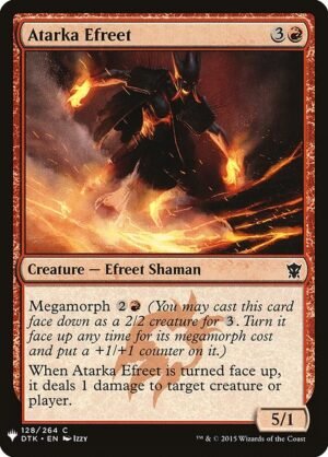 Atarka Efreet<br /><span class="collector-number">Collector No. DTK-128</span>