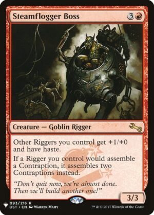 Steamflogger Boss<br /><span class="collector-number">Collector No. UST-93</span>