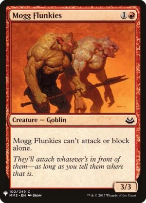 Mogg Flunkies<br /><span class="collector-number">Collector No. MM3-102</span>