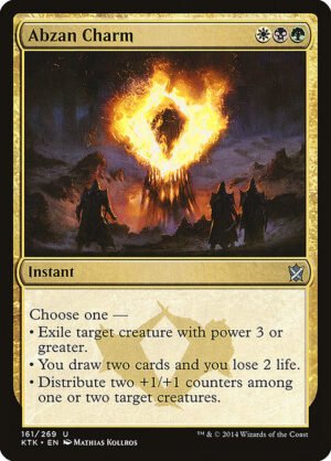 Abzan Charm<br /><span class="collector-number">Collector No. 161</span>