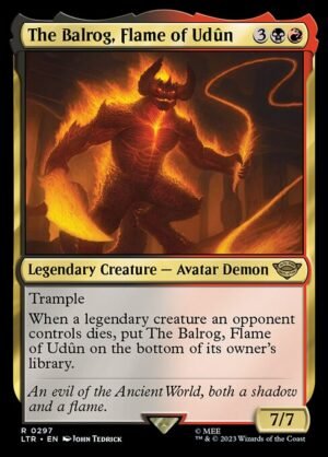 The Balrog, Flame of Udûn<br /><span class="collector-number">Collector No. 297</span>