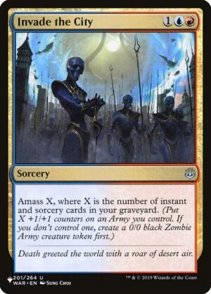 Invade the City<br /><span class="collector-number">Collector No. WAR-201</span>
