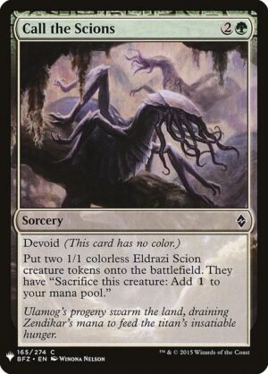 Call the Scions<br /><span class="collector-number">Collector No. BFZ-165</span>