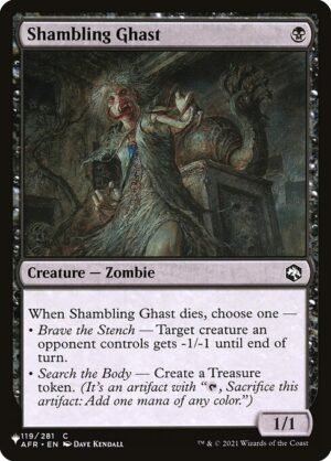 Shambling Ghast<br /><span class="collector-number">Collector No. AFR-119</span>