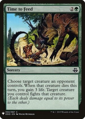 Time to Feed<br /><span class="collector-number">Collector No. DDO-50</span>