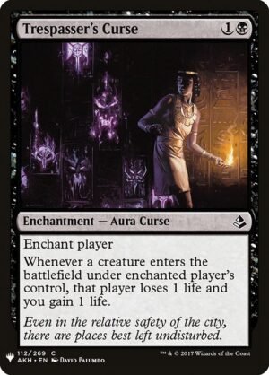 Trespasser's Curse<br /><span class="collector-number">Collector No. AKH-112</span>